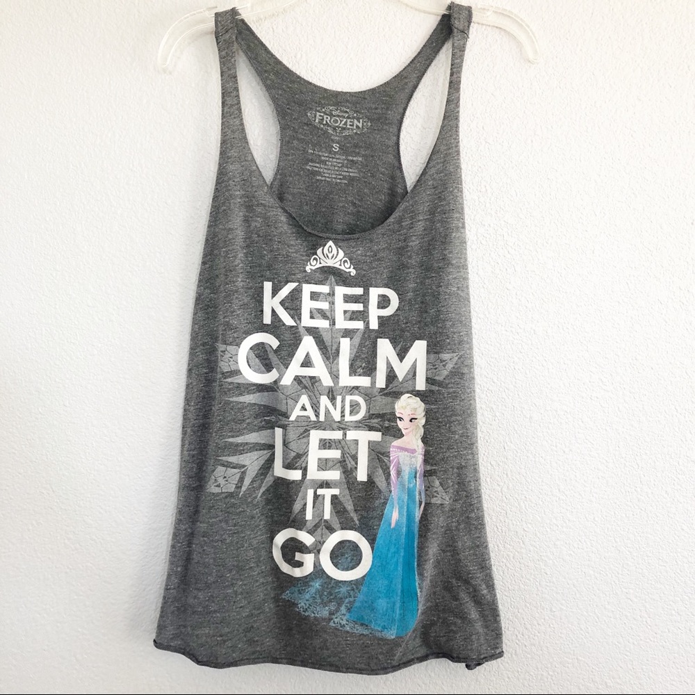 Disney Frozen Elsa Graphic Top Sz Small
